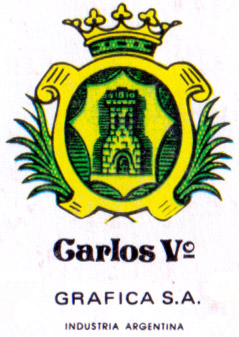 “Carlos Vº” Catalan pattern by Gráfica S.A., Buenos Aires, 1980s “Carlos Vº” Catalan pattern by Gráfica S.A., Buenos Aires, 1980s