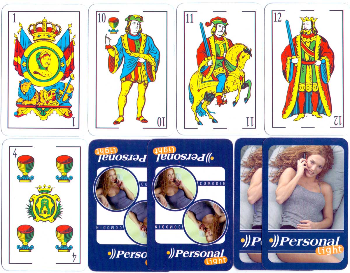 advertising deck by Gráfica S.A. for Argentina Telecom Personal Light, 2004 advertising deck by Gráfica S.A. for Argentina Telecom Personal Light, 2004