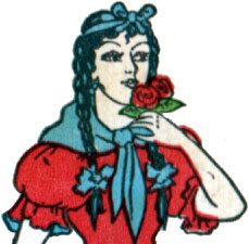 Naipes Casino Estilo Argentino young criolla maiden Naipes Casino Estilo Argentino young criolla maiden