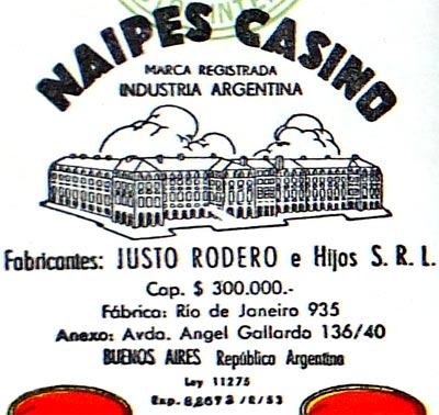 Justo Rodero Naipes Casino four of cups, c.1960 Justo Rodero Naipes Casino four of cups, c.1960