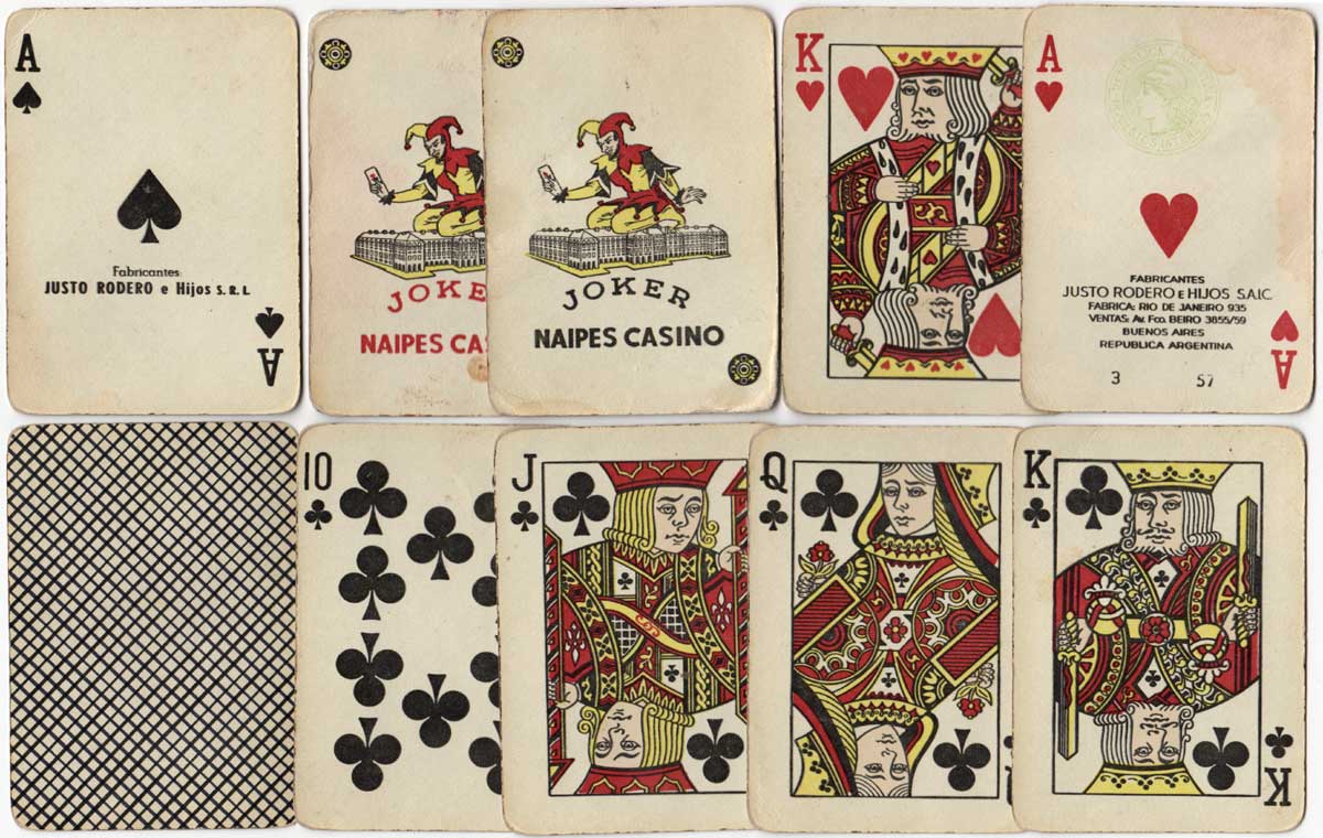 Naipes Casino Poker, c.1965