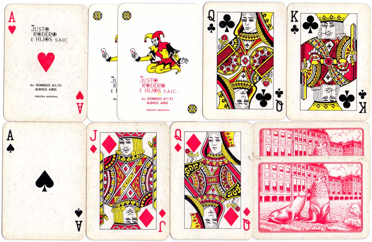 Naipes Casino de Poker Lobito by Justo Rodero e Hijos S.A.I.C., c.1980-90