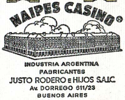 Naipes Casino, c.1975-95