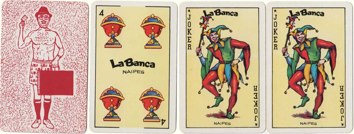 48-card Castilian deck produced by Naipes La Banca