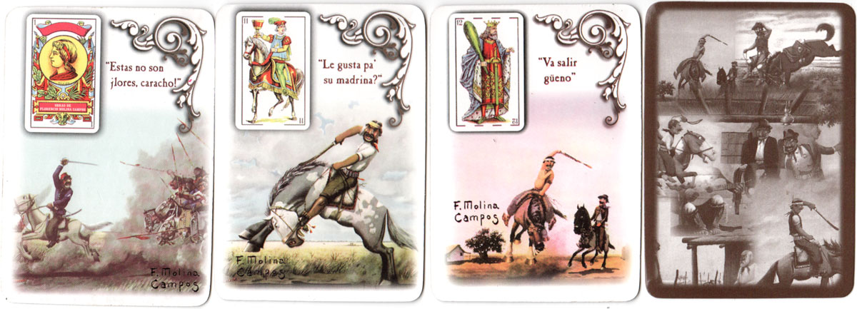 Unofficial Edition of Molina Campos playing cards, 2004