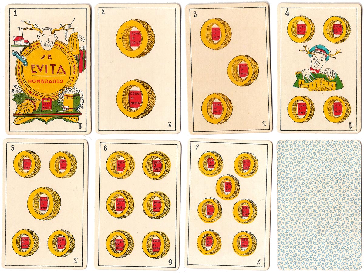 Anti-Peronist reproduction deck Anti-Peronist reproduction deck