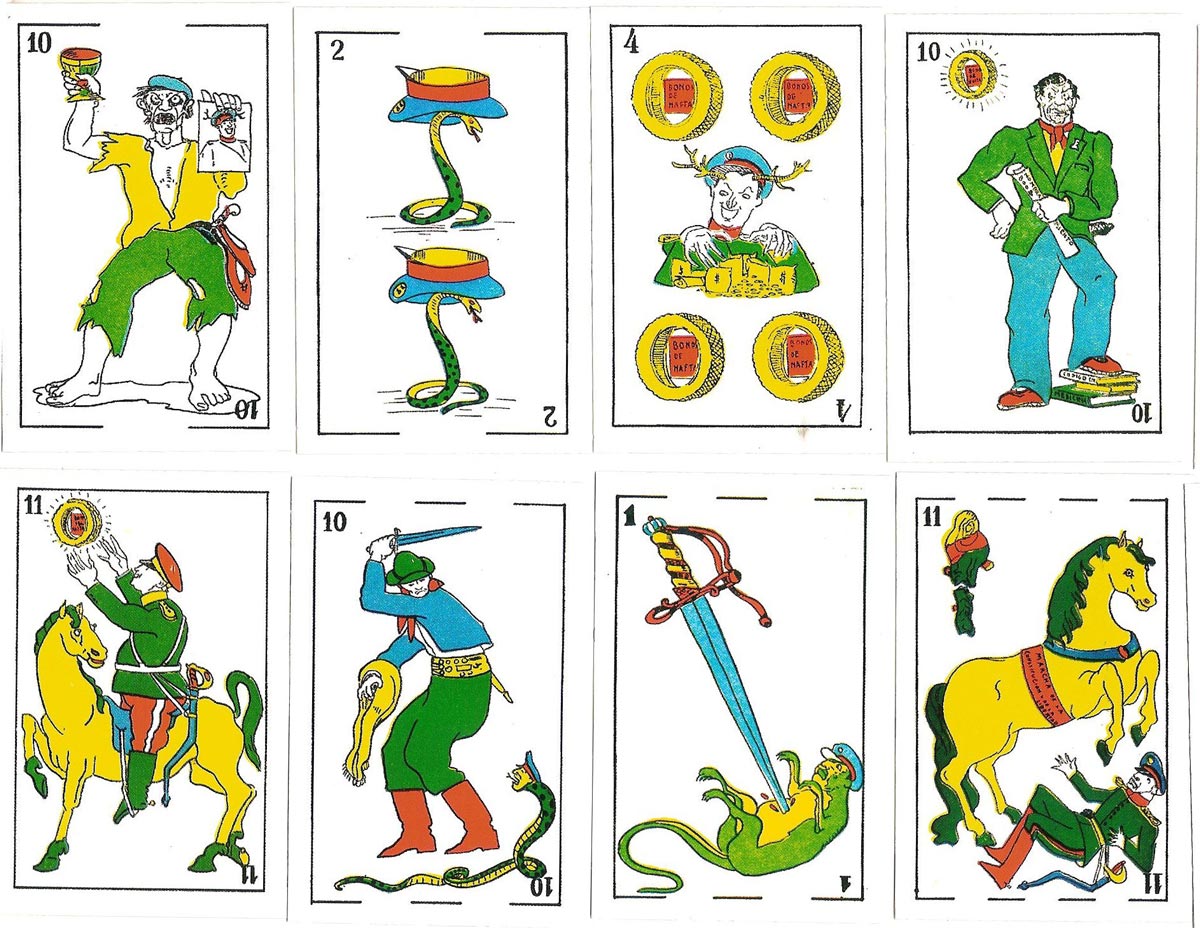 Anti-Peronist reproduction deck Anti-Peronist reproduction deck
