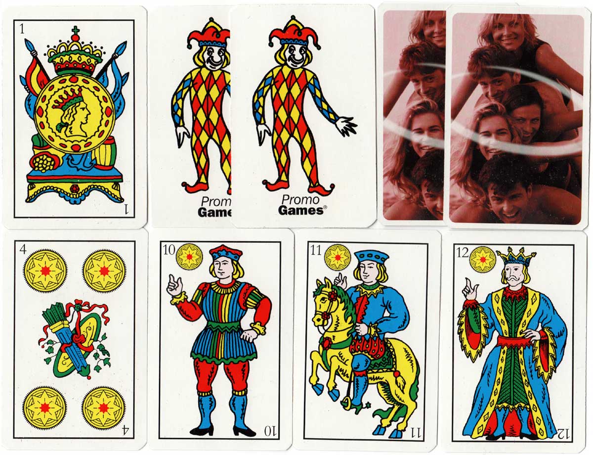 PromoGames advertising deck for Jockey Club cigarette brand, c.1998 PromoGames advertising deck for Jockey Club cigarette brand, c.1998