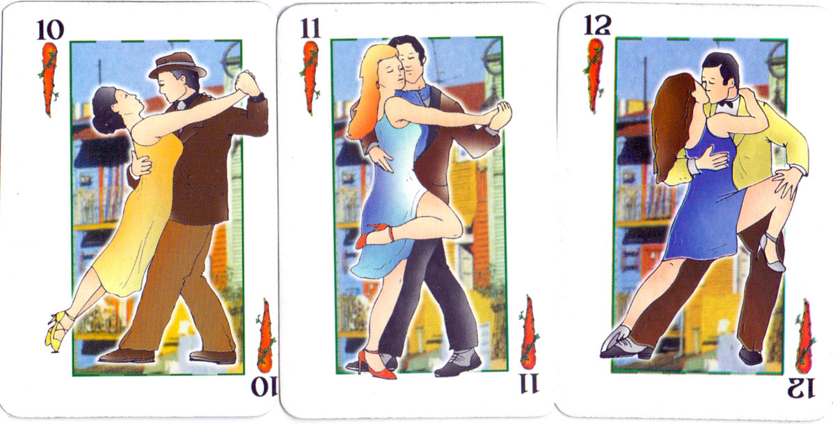 ‘Tango’ playing cards from Argentina, c.2004