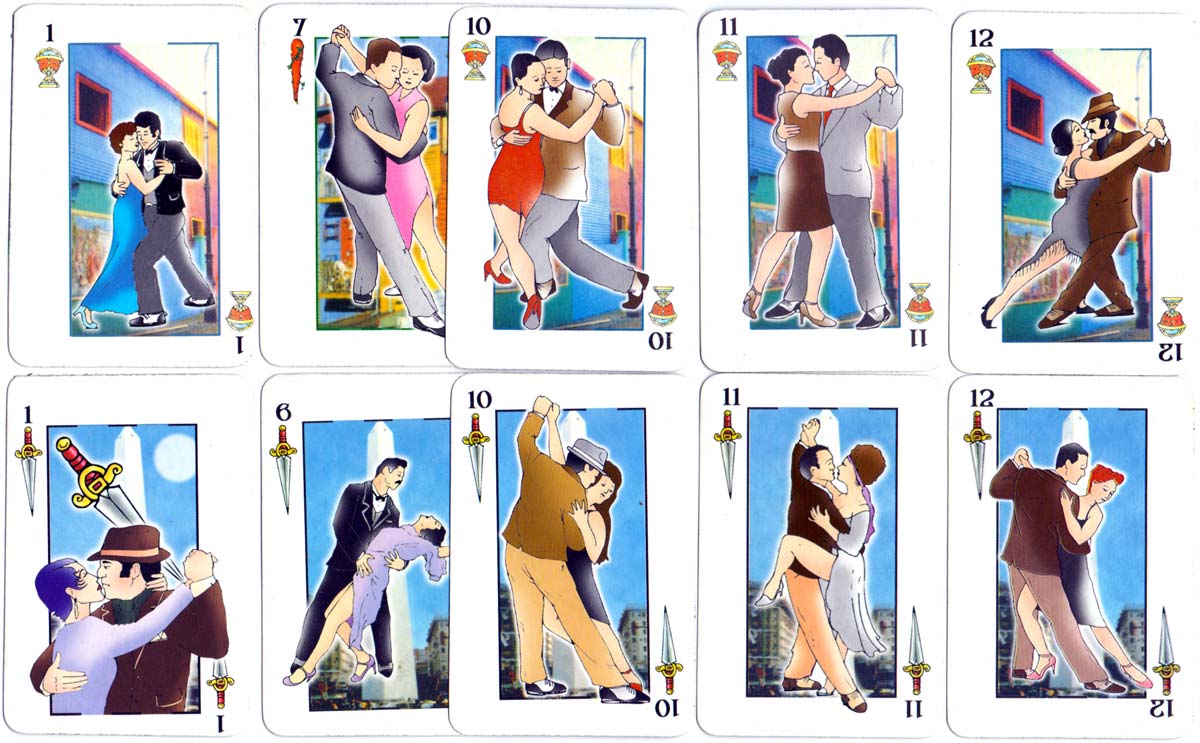 ‘Tango’ playing cards mfrom Argentina, c.2004
