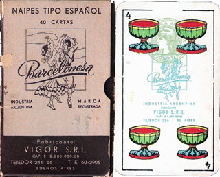 Naipes Barcelonesa, c.1960