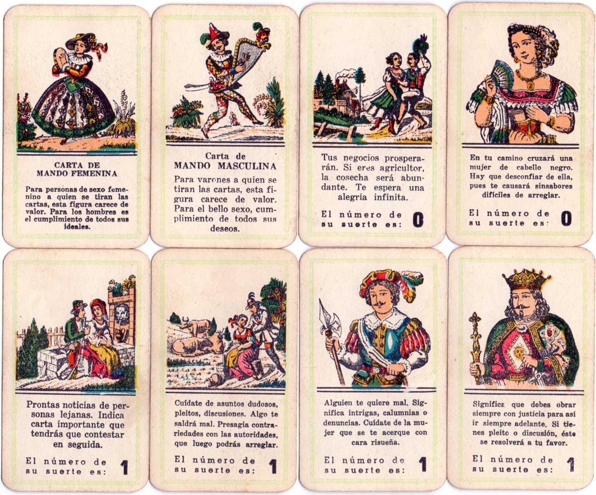 Cartas Gitanas, Vigor S.A.C e I, c.1960