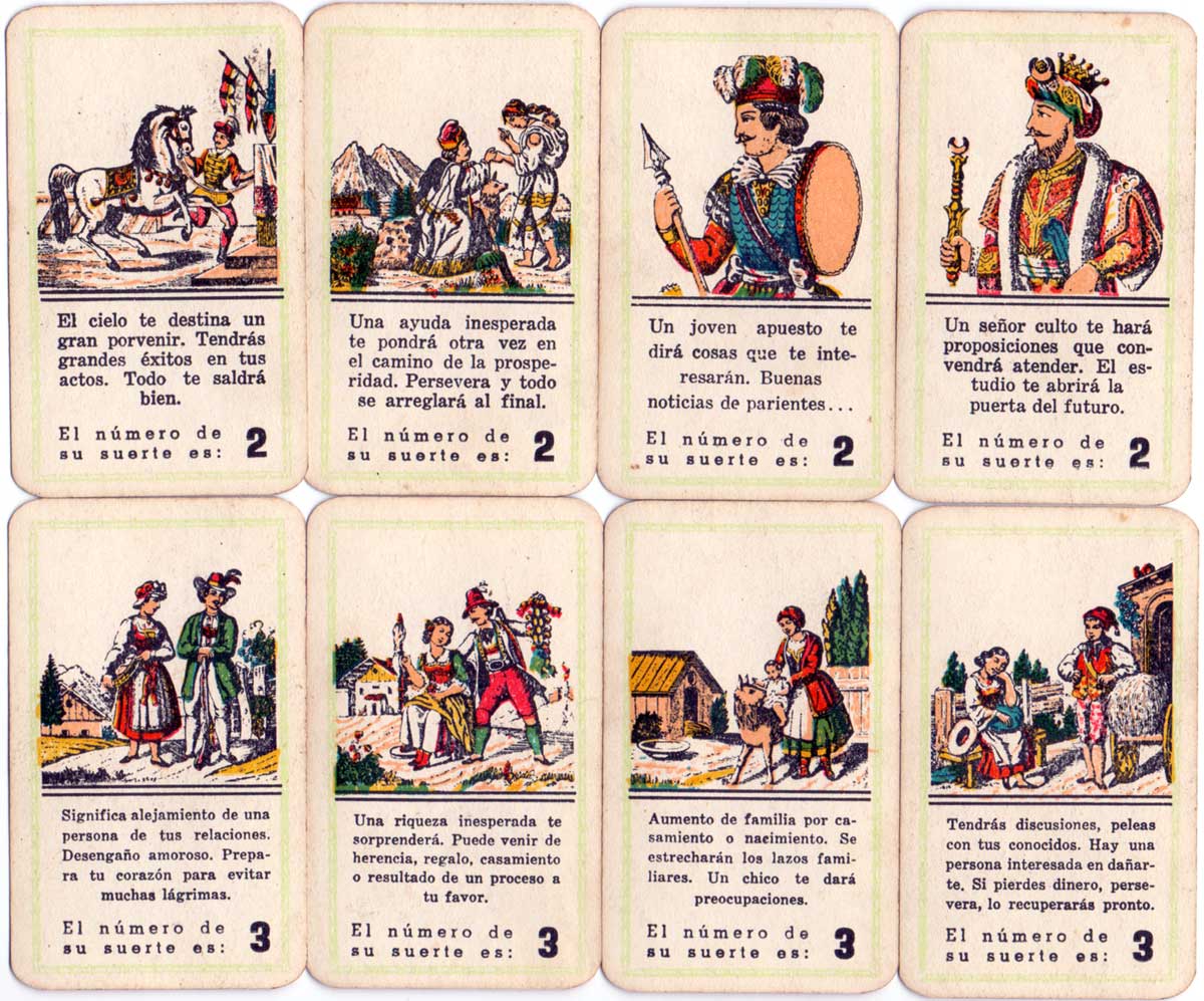 Cartas Gitanas, Vigor S.A.C e I, c.1960