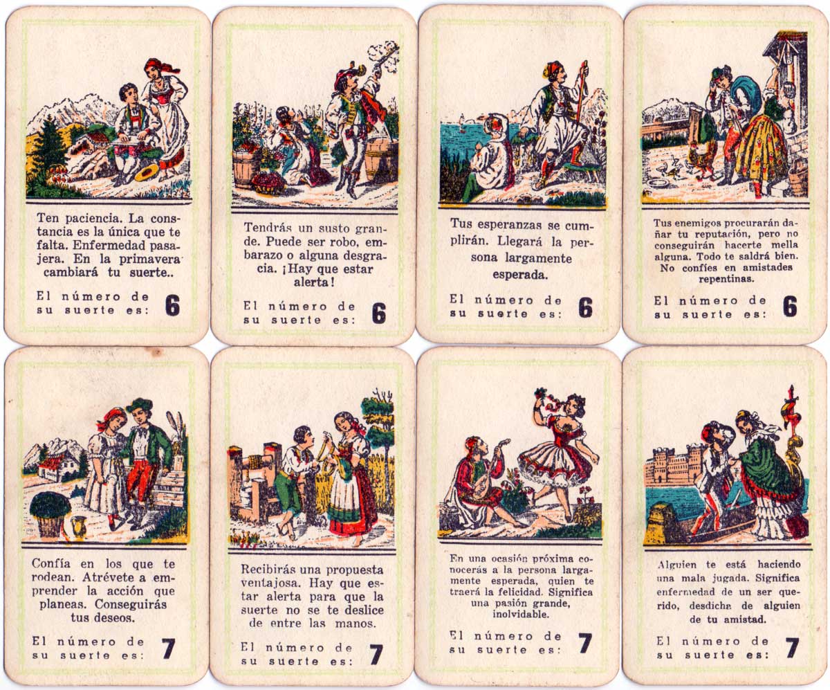 Cartas Gitanas, Vigor S.A.C e I, c.1960