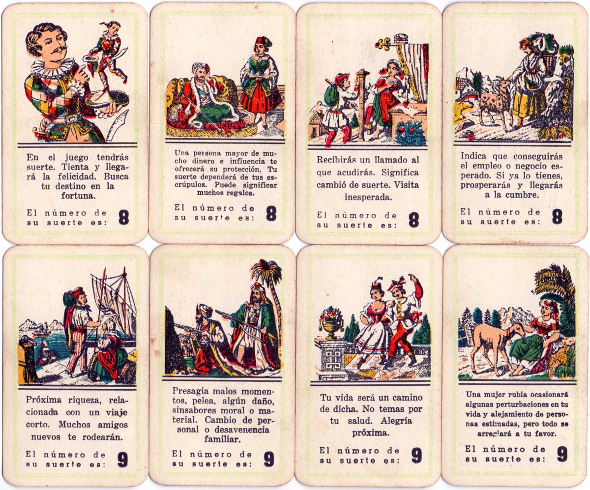 Cartas Gitanas, Vigor S.A.C e I, c.1960