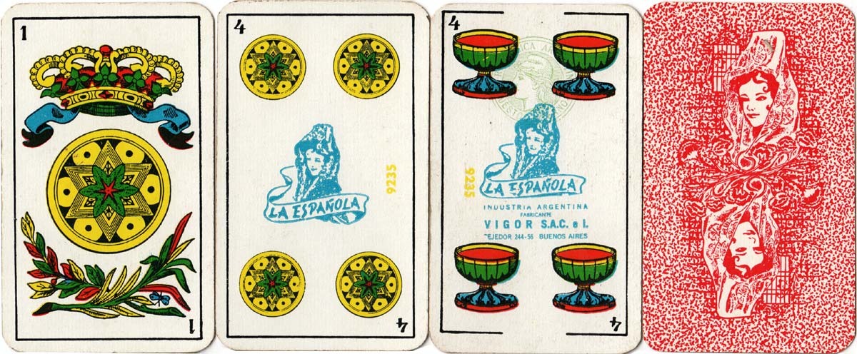 Naipes La Española, 1960s Naipes La Española, 1960s