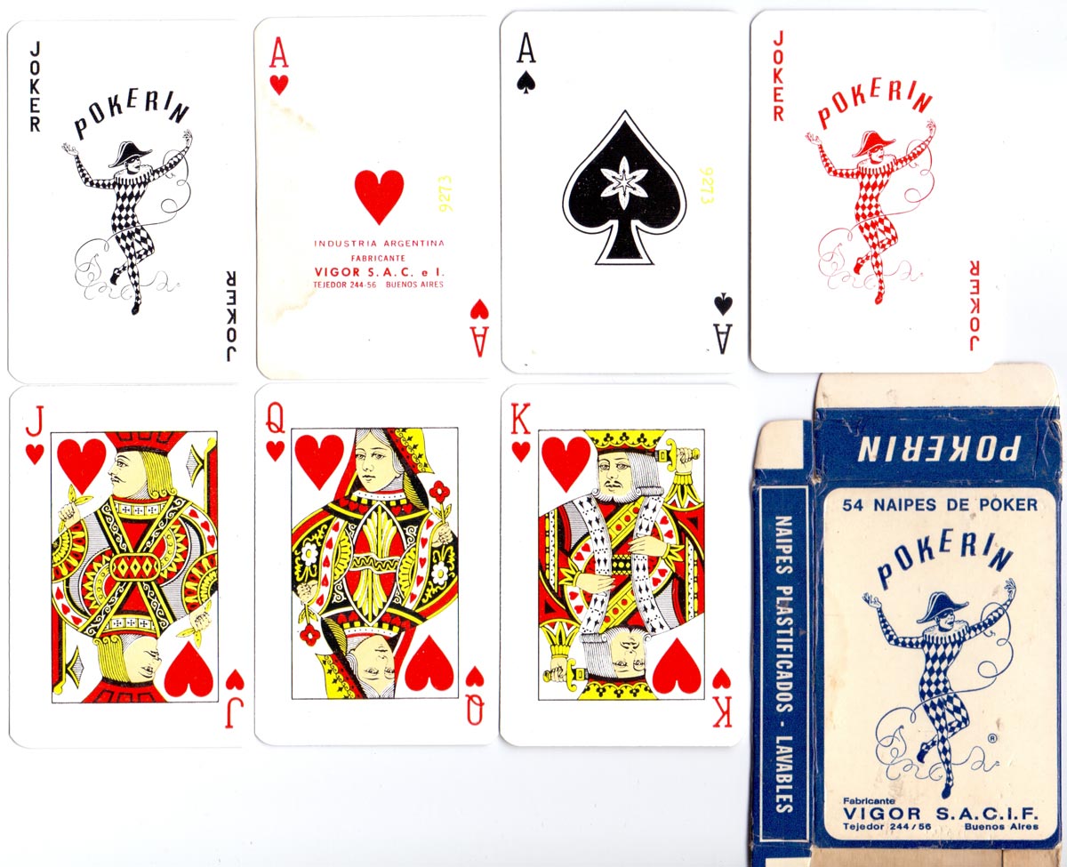 Naipes Pokerin, c.1975 Naipes Pokerin, c.1975