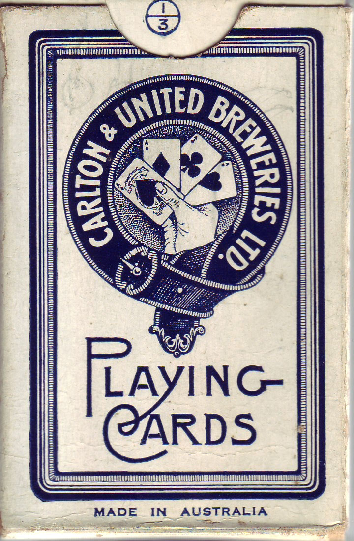 Beer Advertising Art BANKS’S BREWERY Playing Cards 1 Single Card Old Vintage 
