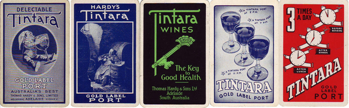 Tintara back designs by Spicer & Detmold Ltd, 1930s Tintara back designs by Spicer & Detmold Ltd, 1930s