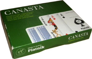 Piatnik “Canasta” set, 1990s or later