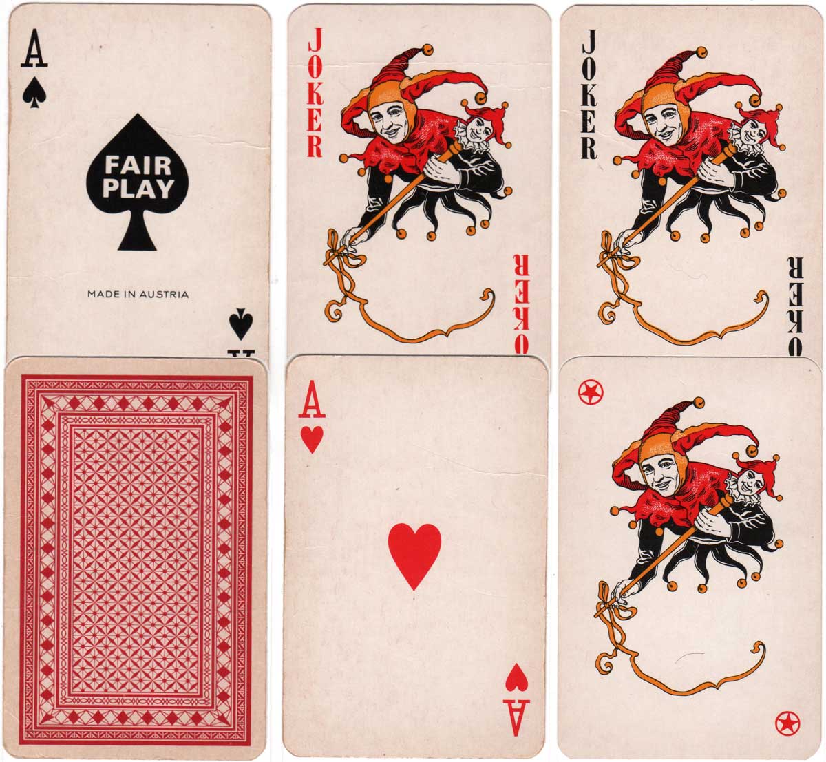 Fair Play budget brand by Piatnik first appeared c.1950 before disappearing c.1990 Fair Play budget brand by Piatnik first appeared c.1950 before disappearing c.1990