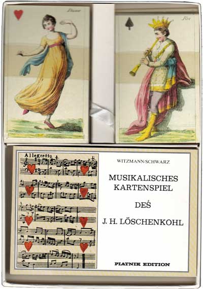 Johann H. Löschenkohl's Musical Playing Cards