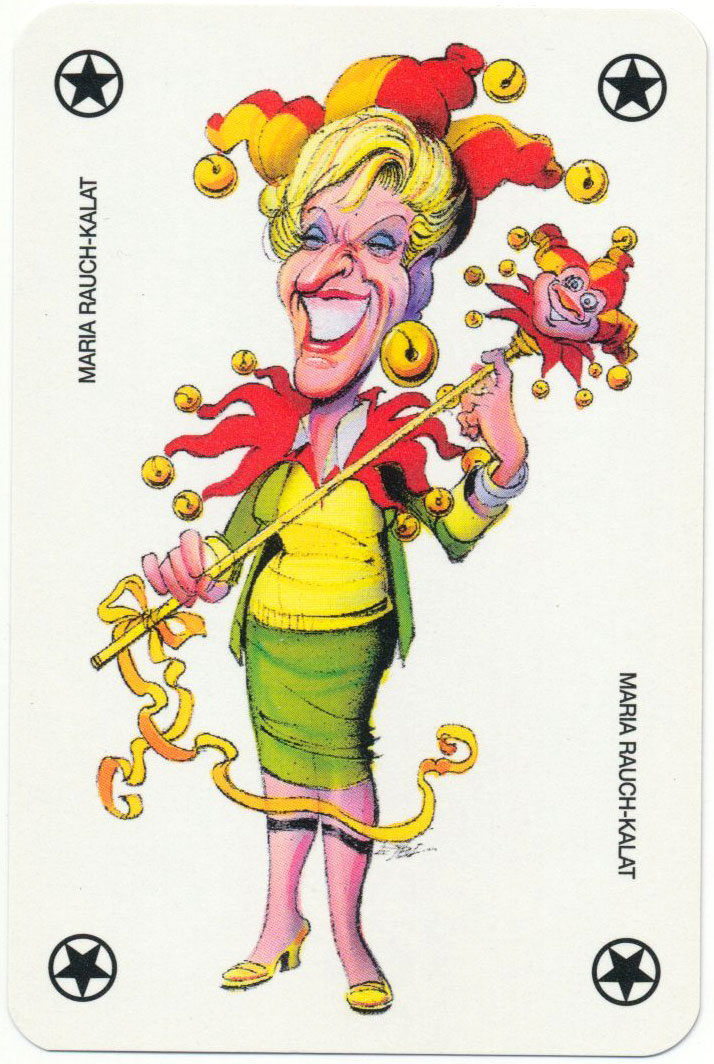 Promotional deck for the Austrian People’s Party (ÖVP) printed by Piatnik, 1996