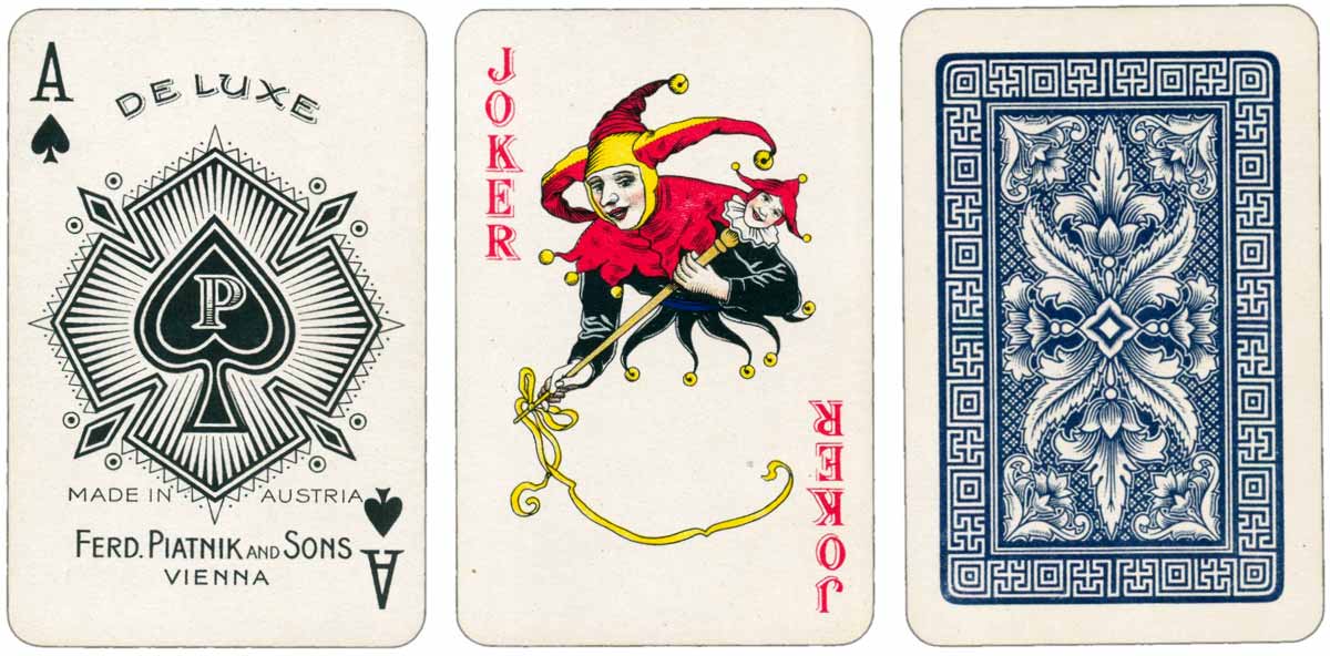 Piatnik’s “Popular Playing Cards” No.257, c.1950