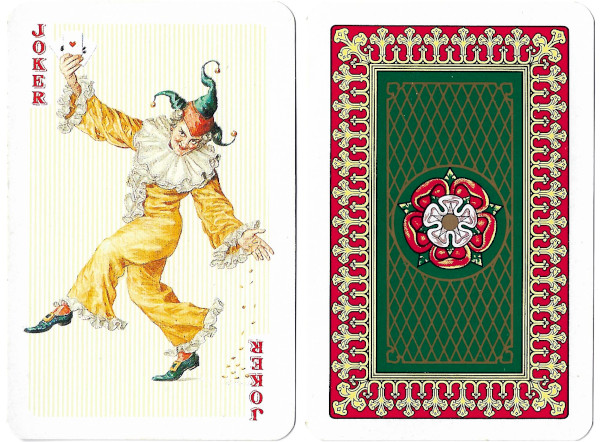 Tudor Rose No. 2137 historical playing cards published by Piatnik