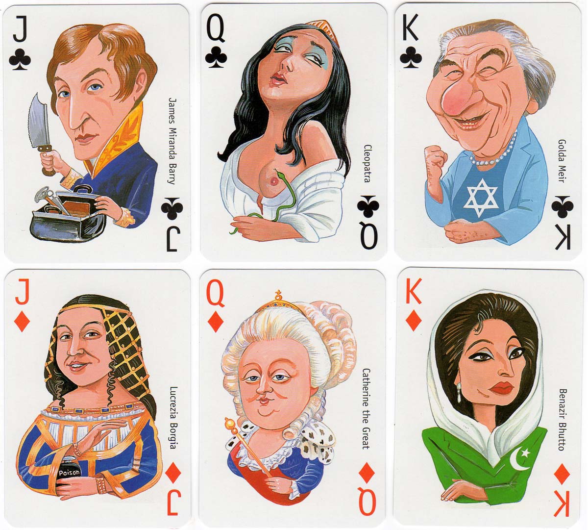 The Woman’s Hour playing cards published by David Westnedge, 1996