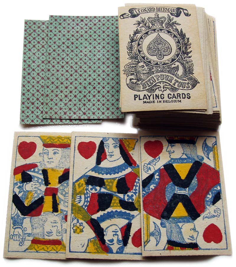 English playing cards, c.1910