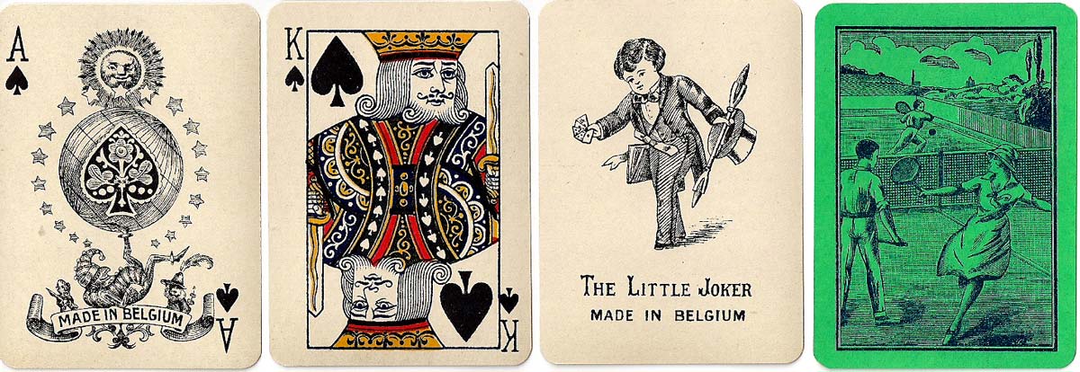 Great Mogul Tennis playing cards, c.1926