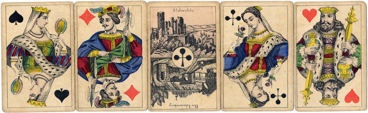 Modern Netherlands type playing cards for Germany, c.1880