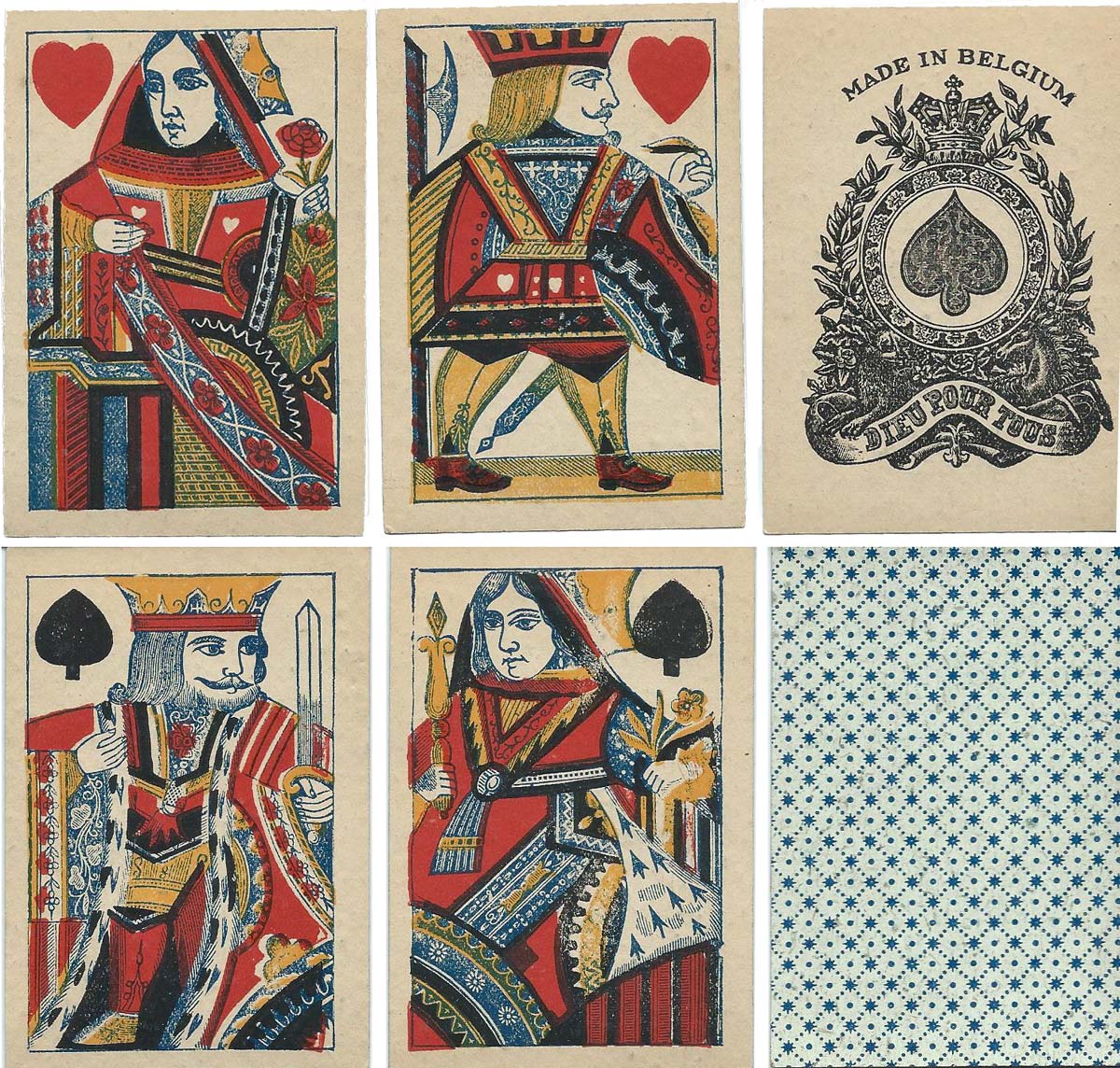 English playing cards, c.1878 English playing cards, c.1878