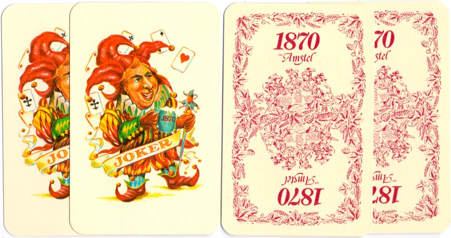 Biermans Cartes de Luxe facsimile by Amstel Beer, c.1980