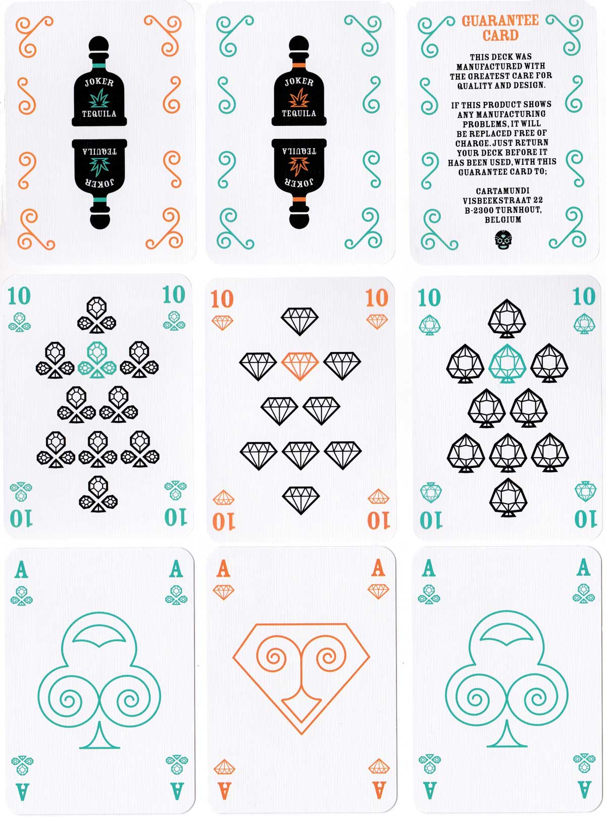 Calavera playing cards designed by Jirs Huygen for Cartamundi, 2015 Calavera playing cards designed by Jirs Huygen for Cartamundi, 2015
