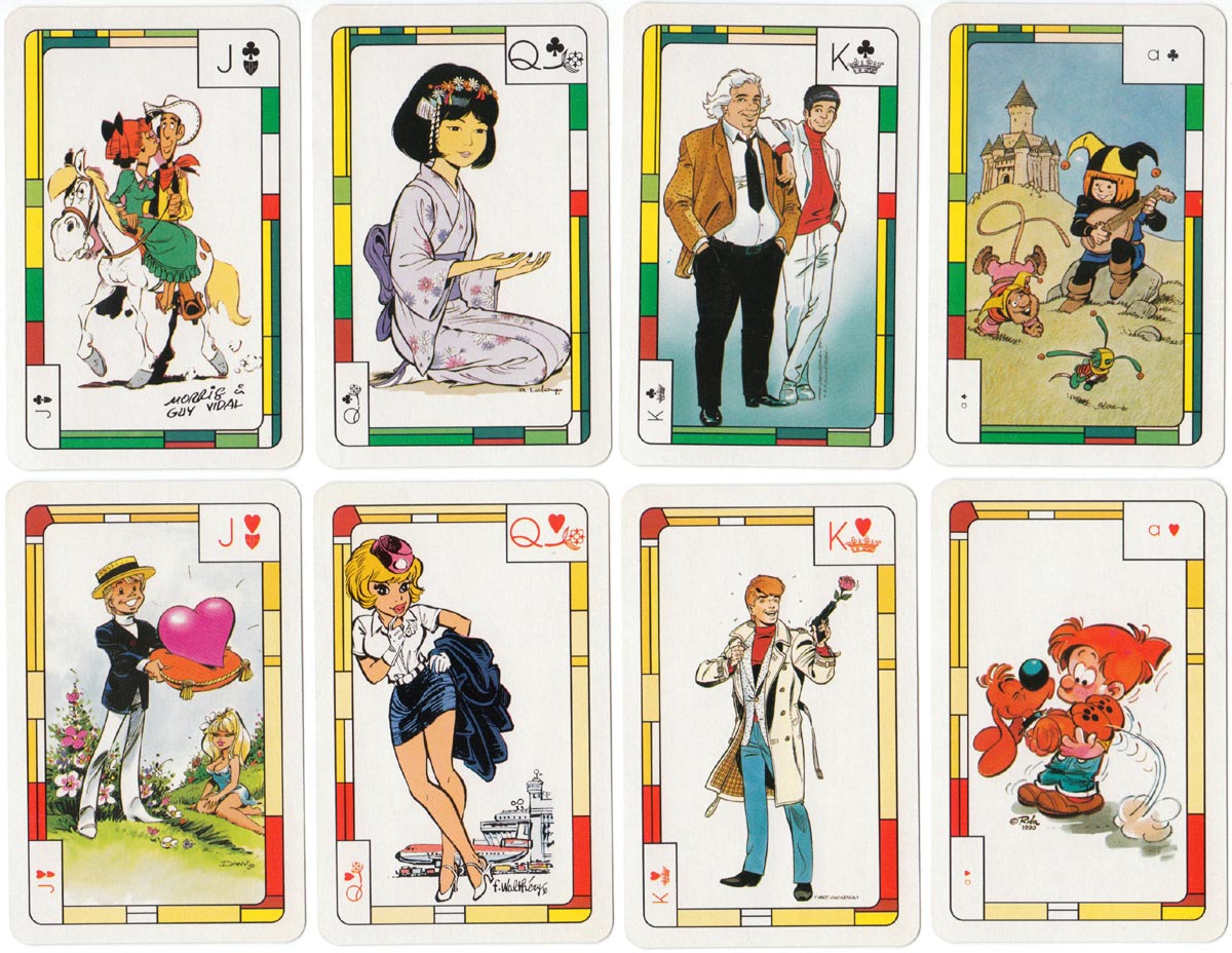 Promotion deck for Fondation Charcot Stichting, Belgium, c.1990