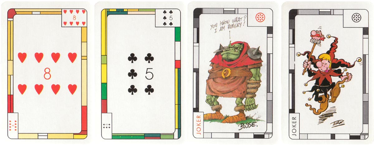 Promotion deck for Fondation Charcot Stichting, Belgium, c.1990