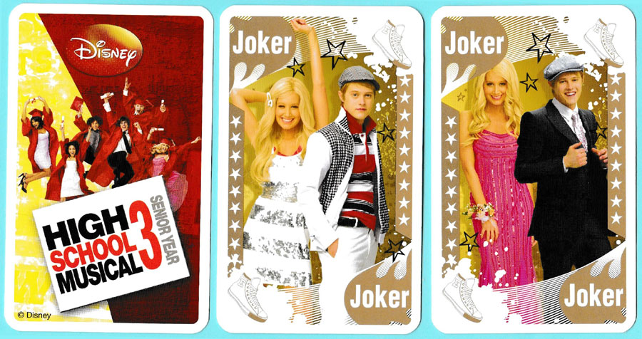 High School Musical 3: Senior Year playing cards published by Cartamundi, 2008 High School Musical 3: Senior Year playing cards published by Cartamundi, 2008