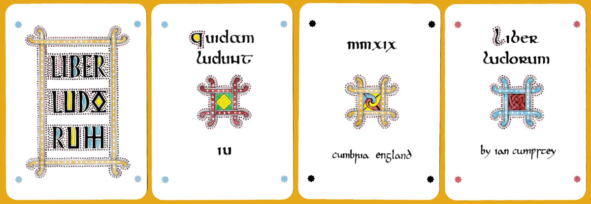 Liber Ludorum created by Ian Cumpstey and published by crowd-sourcing via Kickstarter, 2019