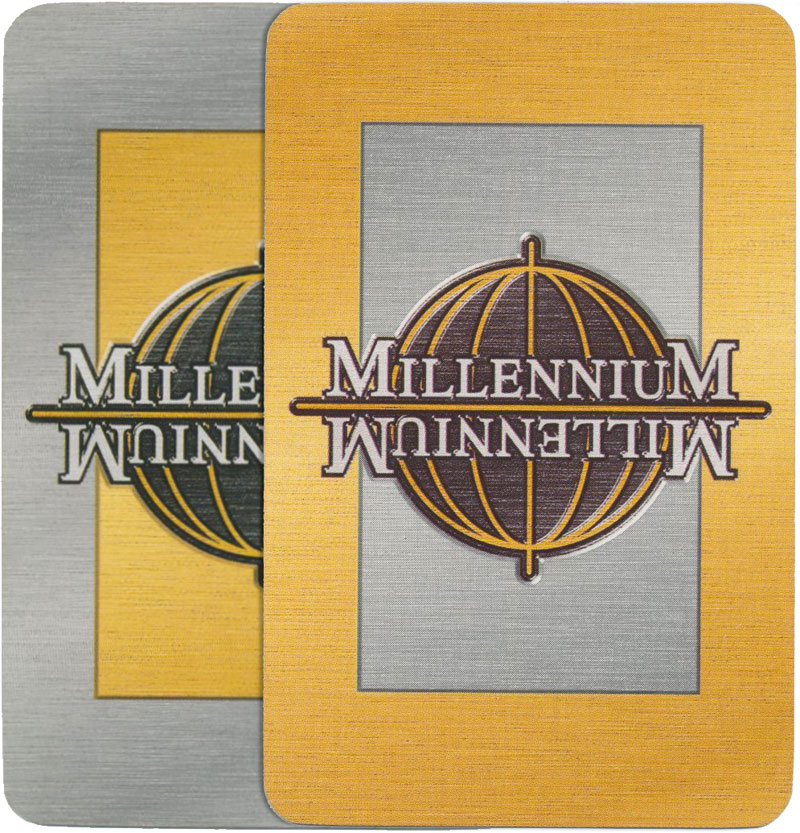 ‘Millennium’ limited edition playing cards by Carta Mundi, 1999
