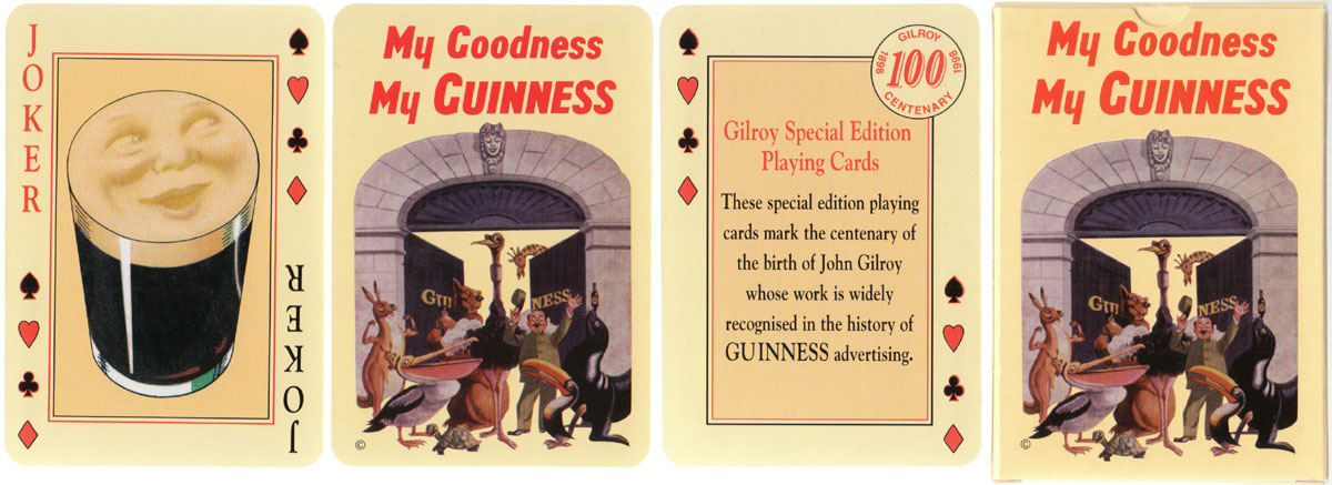 “My Goodness my Guinness” to commemorate the centenary of the birth of John Gilroy, 1989