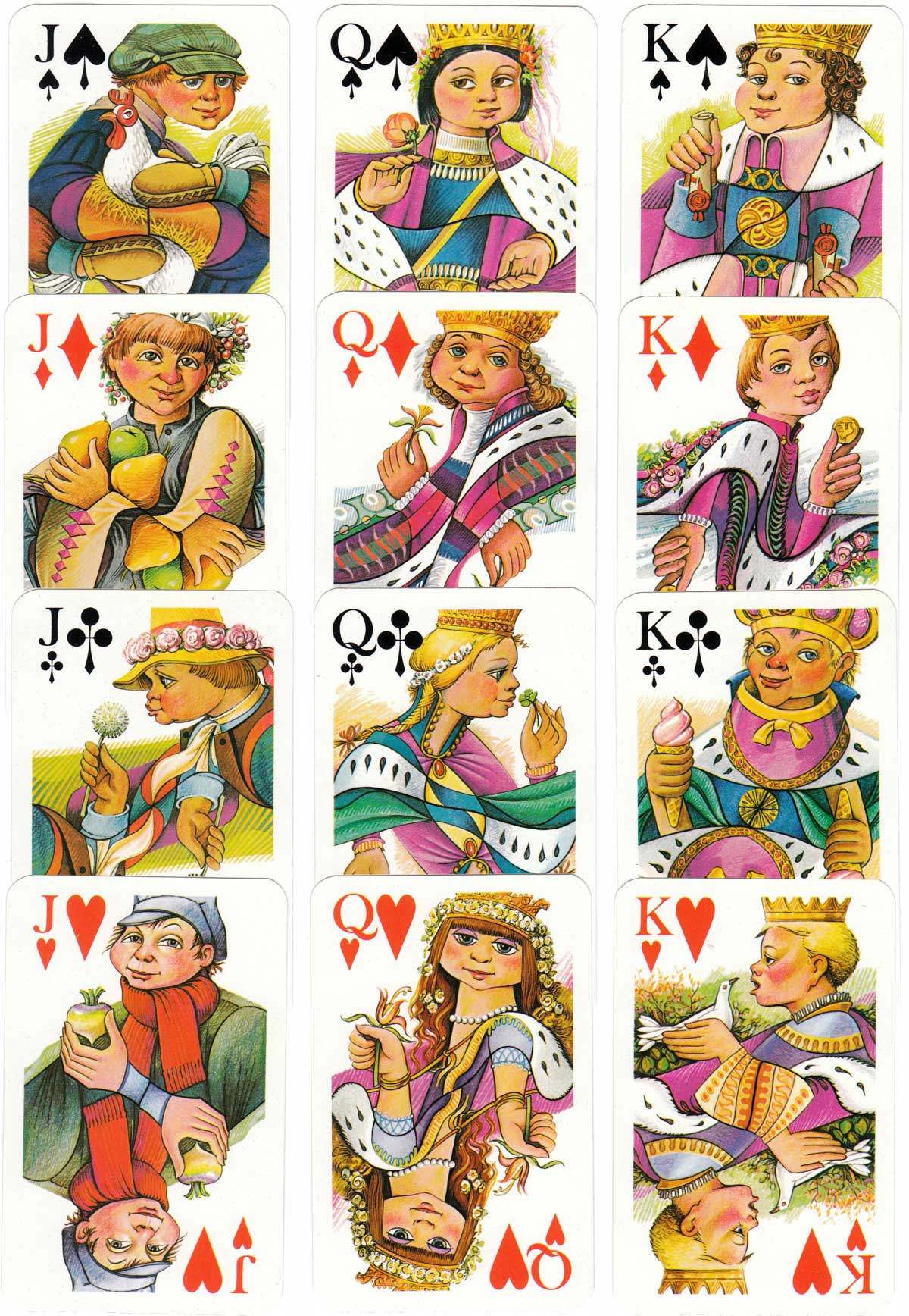 Year of the Child commemorative deck designed by Jhan Paulussen, 1979