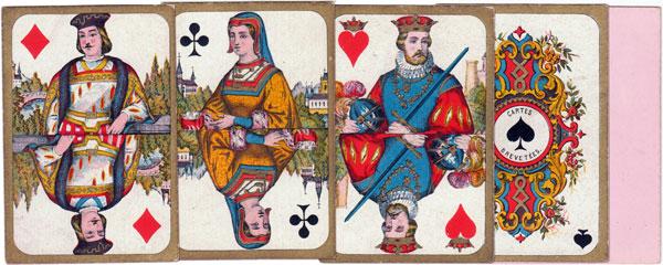 ‘Cartes Moyen-Age’ by Daveluy, Bruges, c.1875 ‘Cartes Moyen-Age’ by Daveluy, Bruges, c.1875