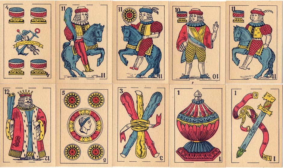 Spanish-suited Playing Cards, Van Genechten, c.1920