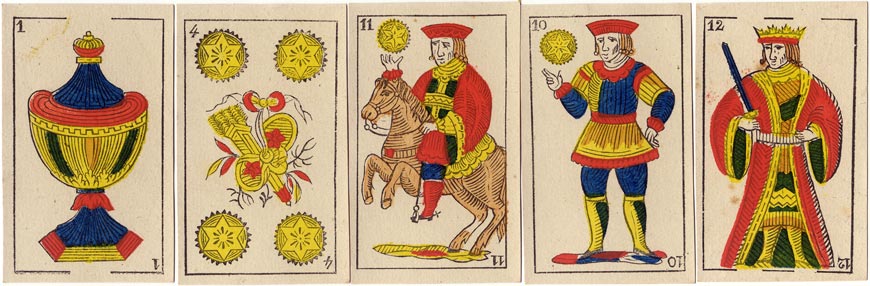 Mesmaekers Spanish-suited cards, c.1875