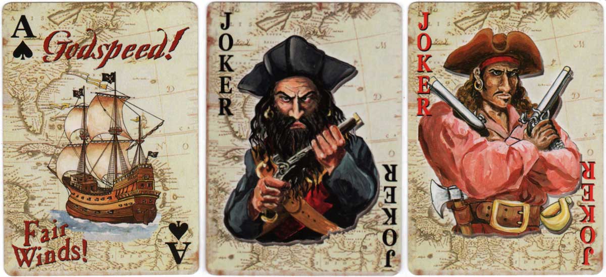 Playing Cards of Famous Pirates, 2012