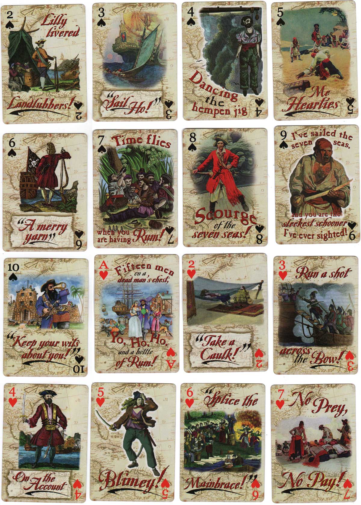 Playing Cards of Famous Pirates, 2012