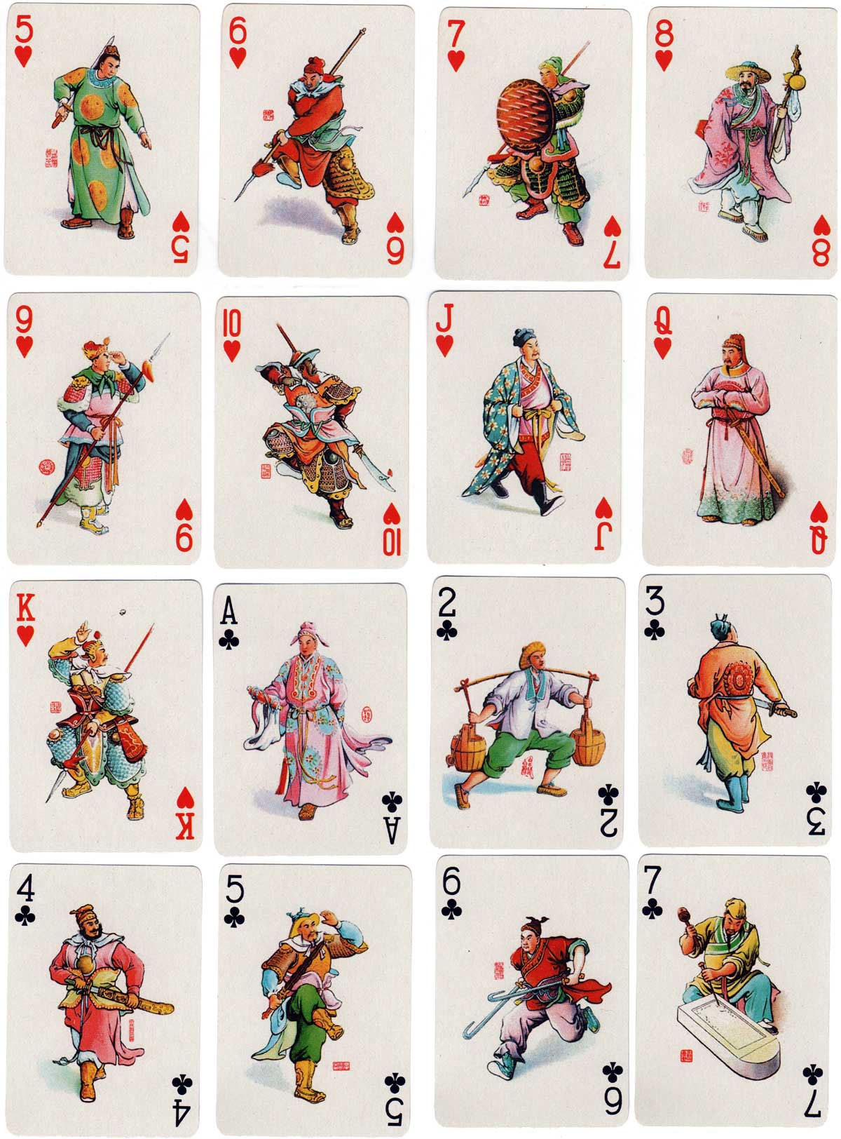 Characters of the Water Margin 水滸撲克 Characters of the Water Margin