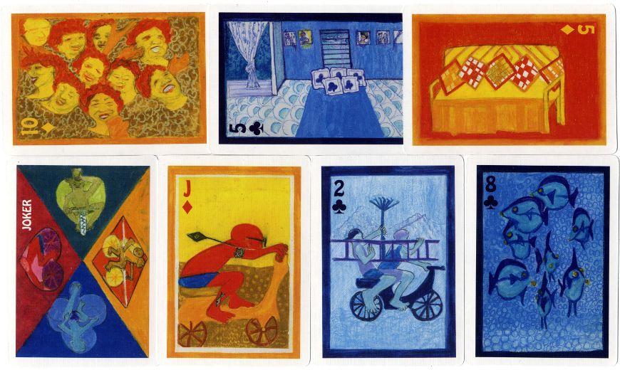 Patia Te Pere - The Big Deal Cook Islands Souvenir Playing Cards by Joan Gragg Patia Te Pere - The Big Deal Cook Islands Souvenir Playing Cards by Joan Gragg